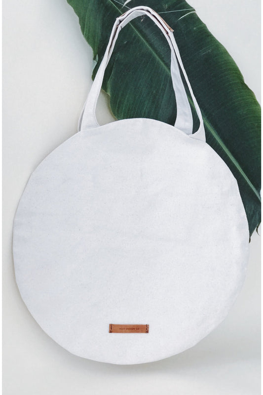 Canvas Circle Bag