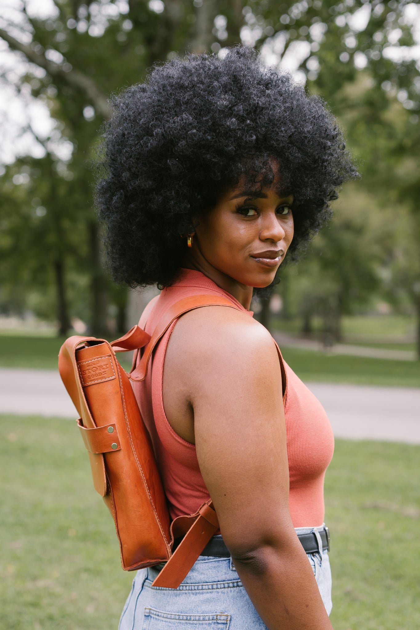 The Simon Leather Backpack