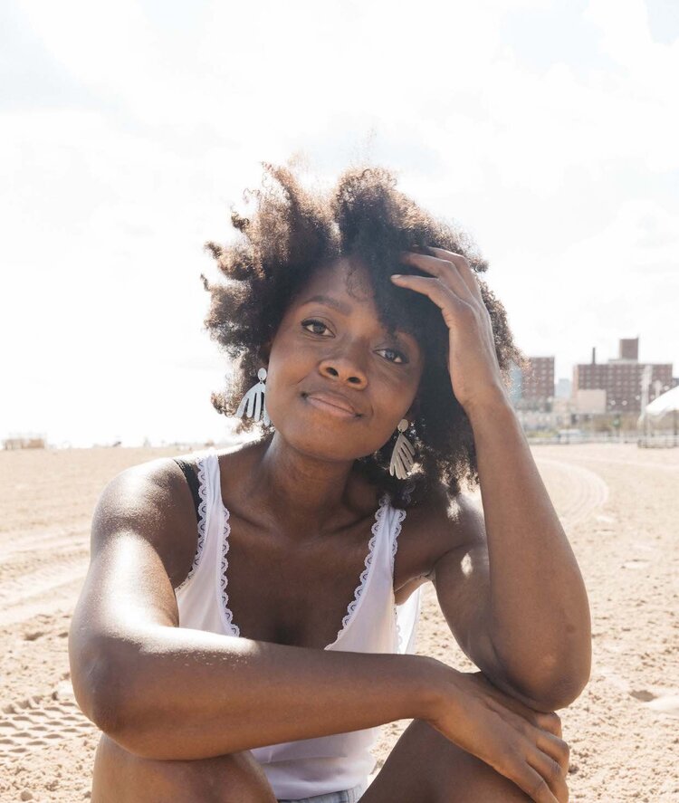 Coral Aluminum Earrings