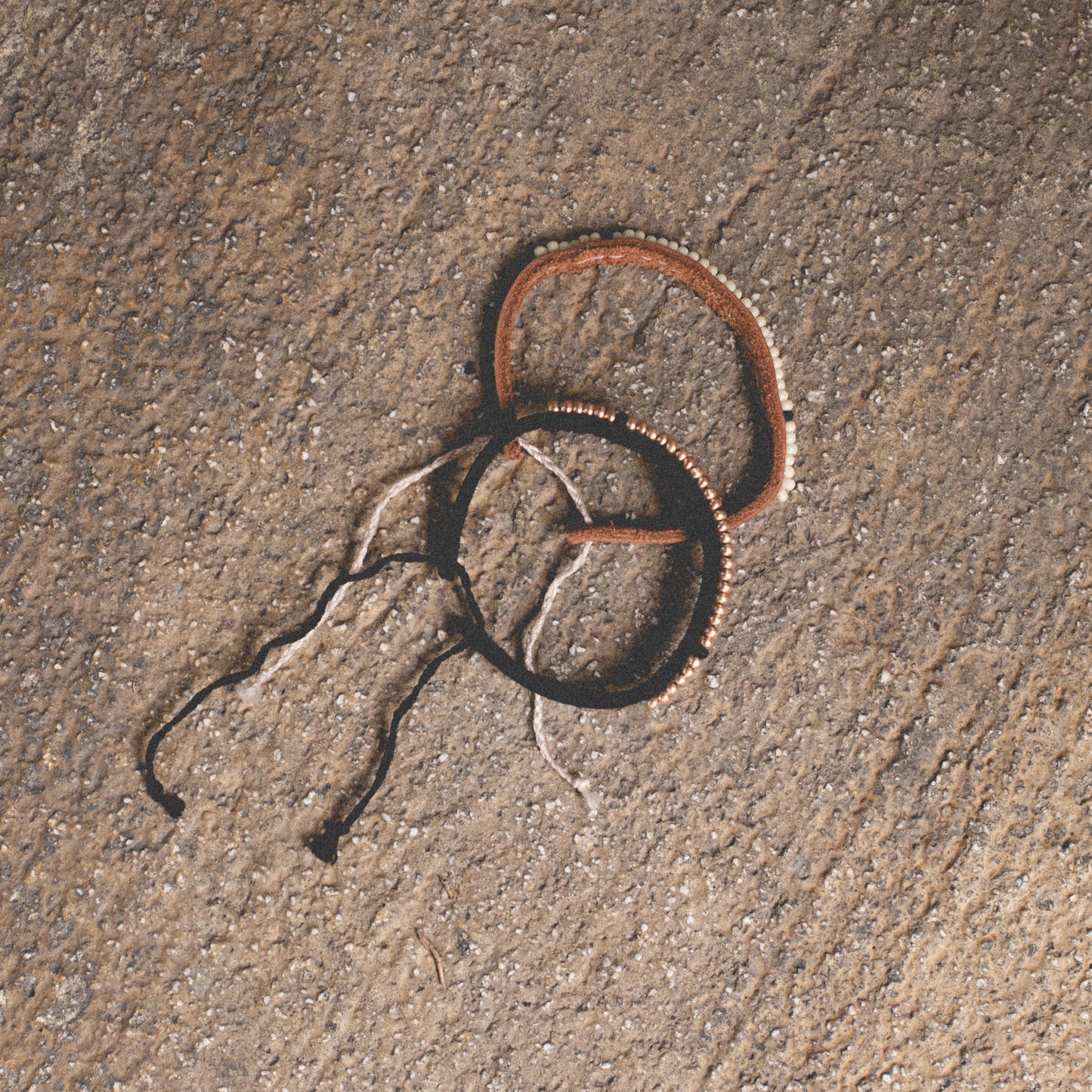 Ti Grenn Leather Bracelet