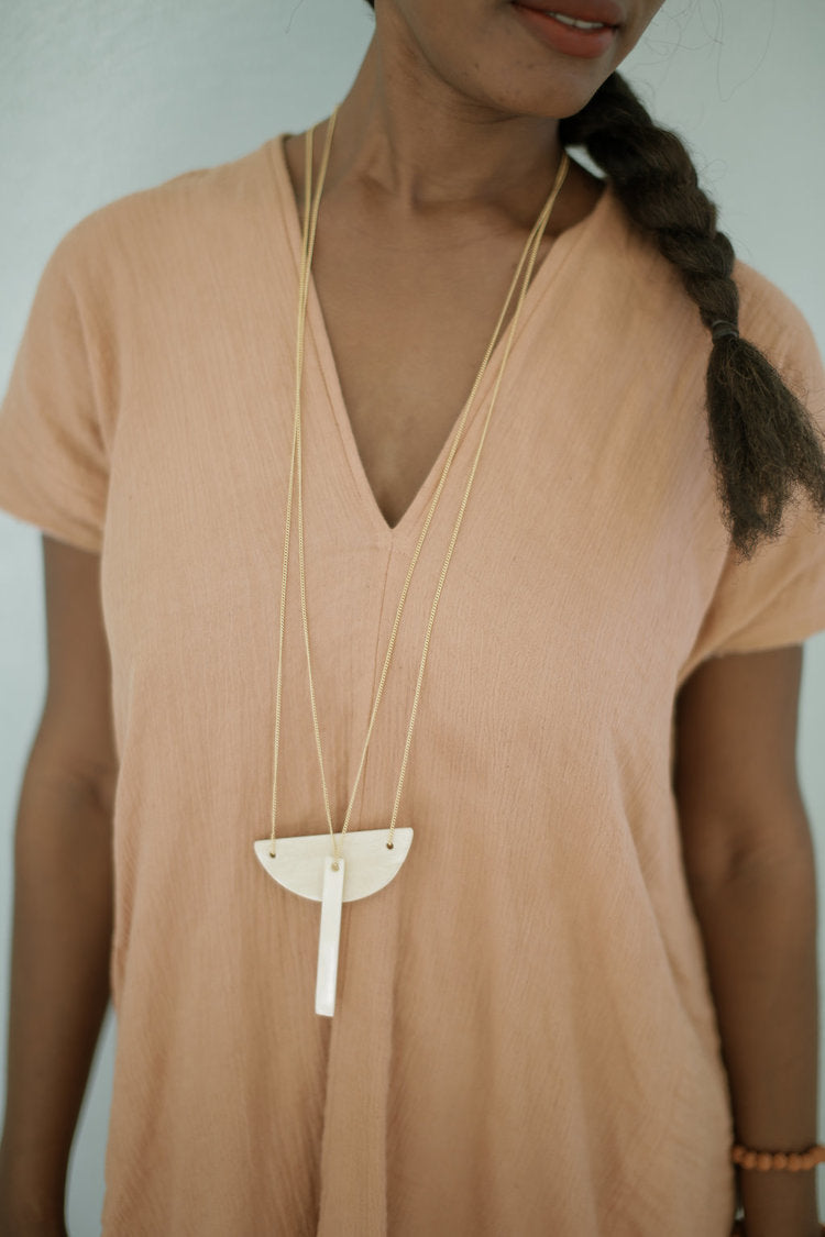 Demi Circle Necklace