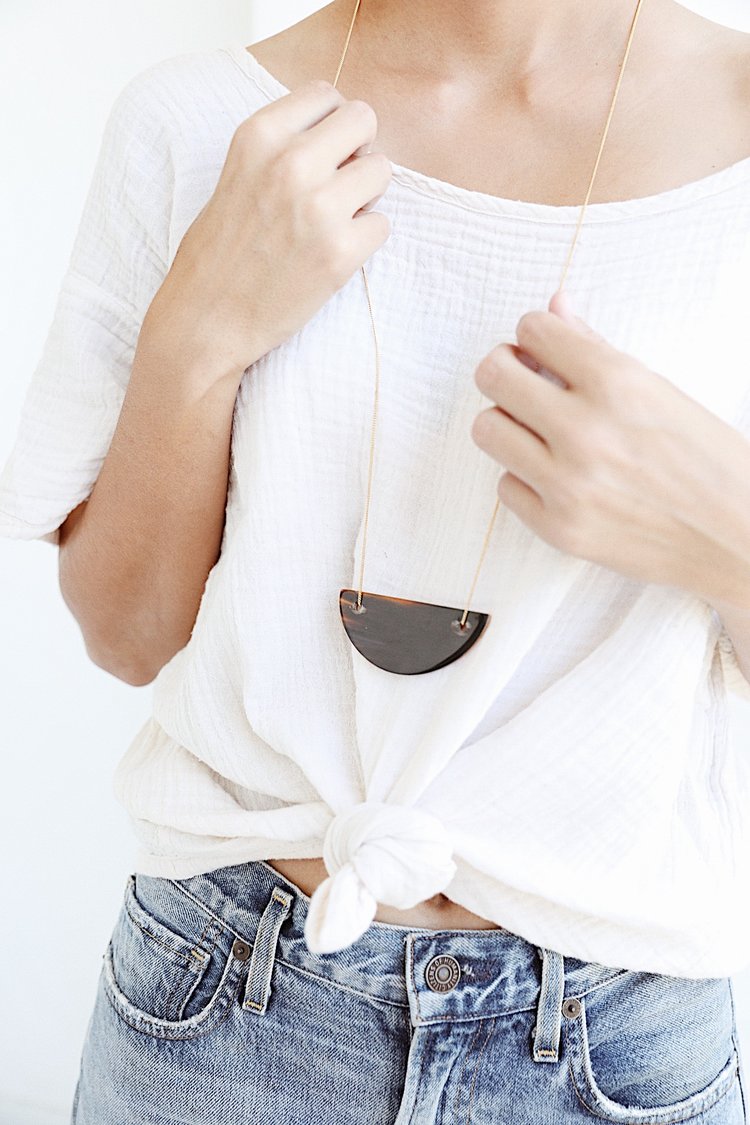 Demi Circle Necklace