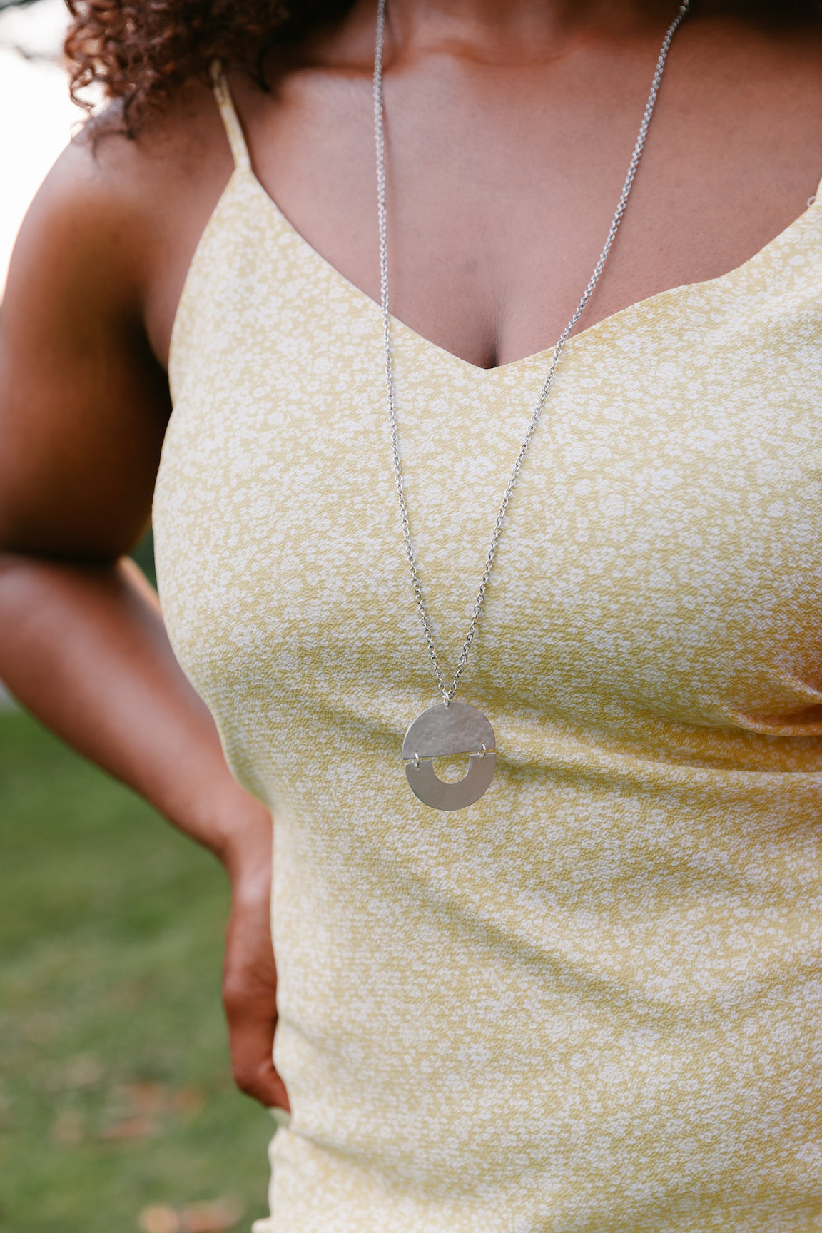 Revived Shield Necklace