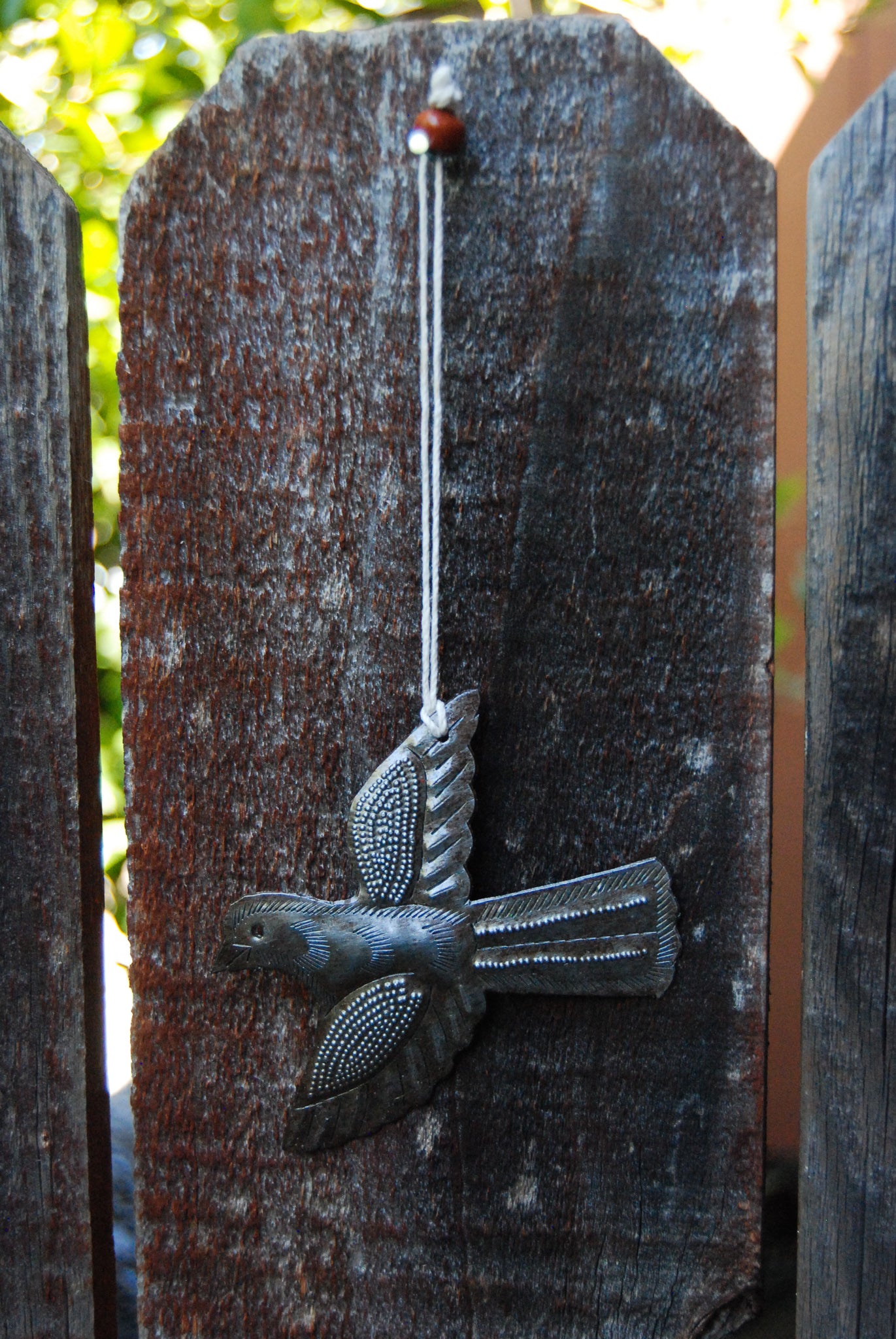 Metal Art Bird Ornament