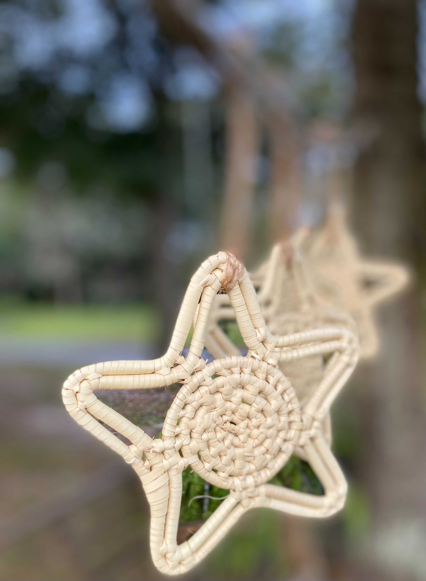 Starfish Woven Ornament