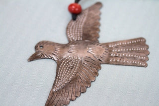 Metal Art Bird Ornament